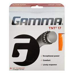 Cordages De Tennis Gamma TNT2 12,2m orange
